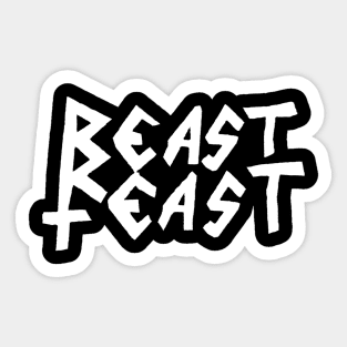 Beast Feast Sticker